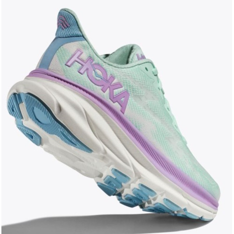 Women'S Hoka One One Women'S New Arrivals | Hoka One One Women'S Clifton 9 In Sunlit Ocean/Lilac Mist