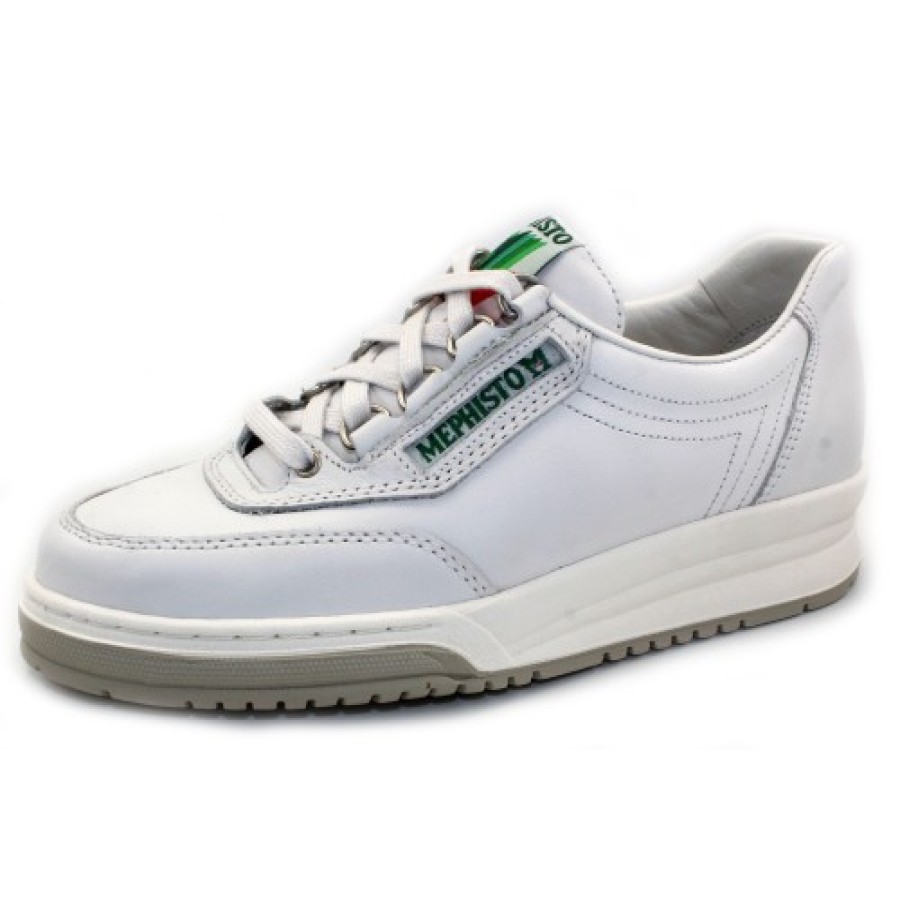 Women'S Mephisto Walking | Mephisto Women'S Rush In White Calfksin Leather 4830