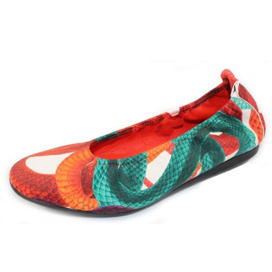 Women'S Arche Slip Ons | Arche Women'S Laiuza In Reptilian Print Laoco