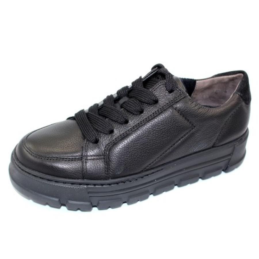 Women'S Paul Green Fashion | Paul Green Women'S New Castle In Black Rio Leather