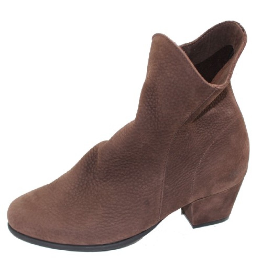 Women'S Arche Ankle Boots | Arche Women'S Malahi In Truffe Ruwa Leather